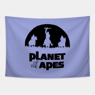 Monkey Warriors Planet Tapestry