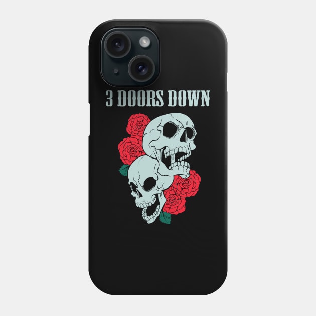 3 DOORS DOWN BAND Phone Case by dannyook