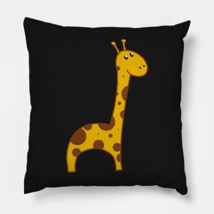 cute baby giraffe Pillow