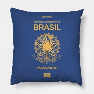 Brazil passport Pillow