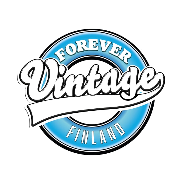 Forever vintage Finland logo by nickemporium1