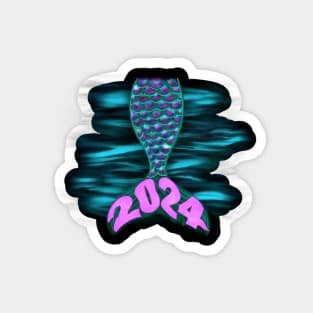 Nazareth HS Little Mermaid 2024  Teaser Logo Magnet