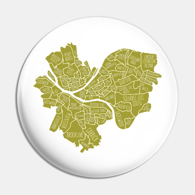 Pittsburgh Neighborhoods Pin by cletterle