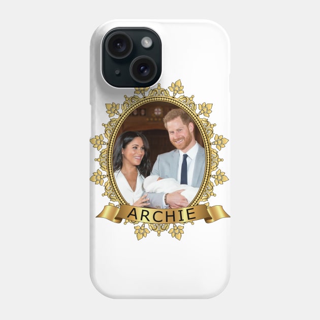 Archie Harrison Mountbatten-Windsor Phone Case by valentinahramov
