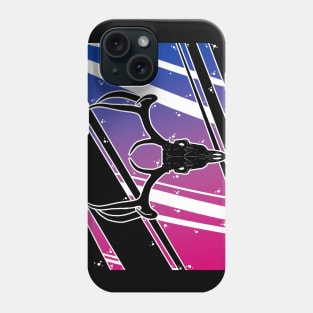 Bi Pride Skull - Deer Phone Case