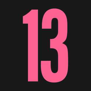 Pink Number Thirteen T-Shirt