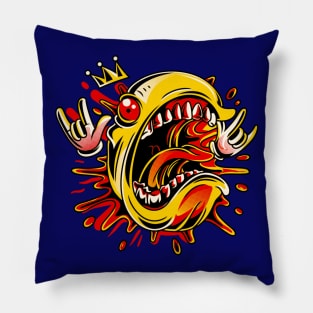 Terror Pac Man Pillow