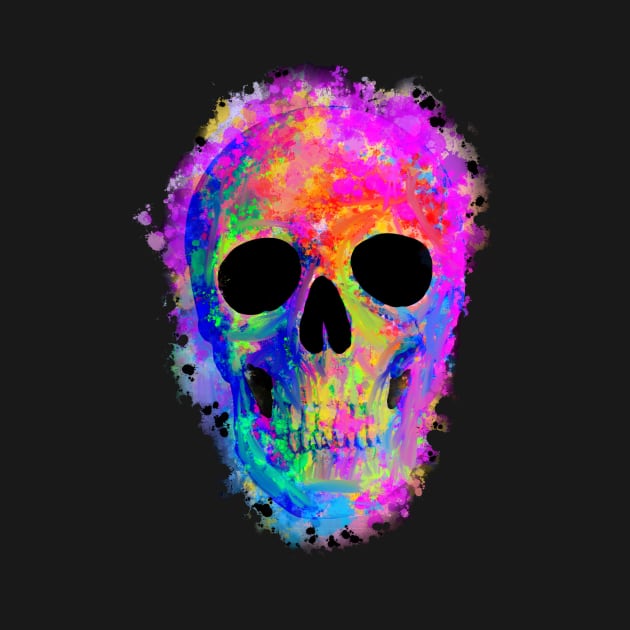 Colorful Skull by Fred_art_61