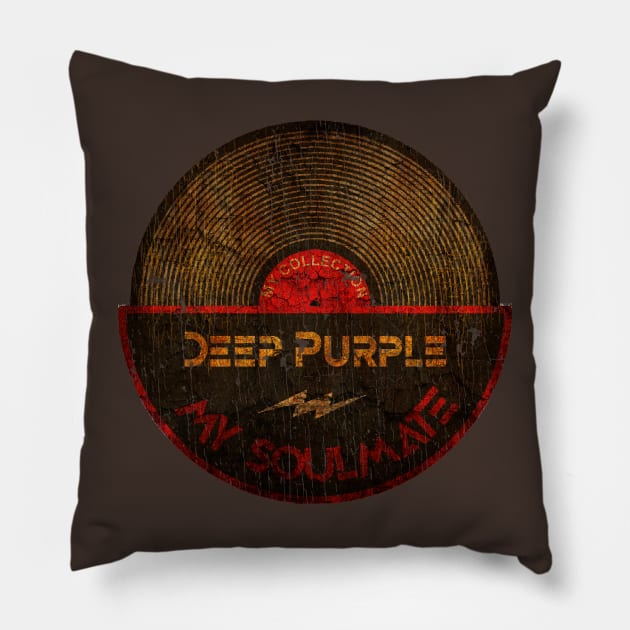 Deep Purple - My Soulmate Pillow by artcaricatureworks