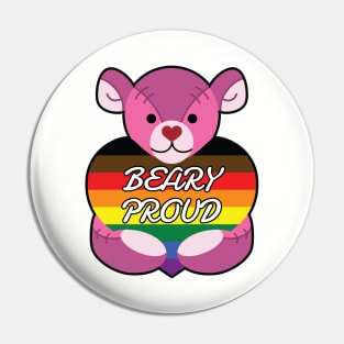 Beary Proud - Pink Pin