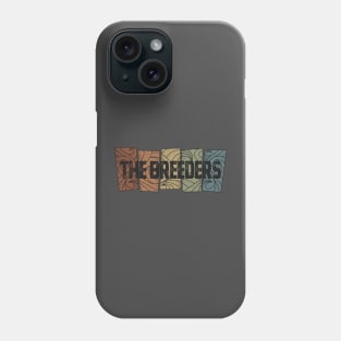 The Breeders - Retro Pattern Phone Case
