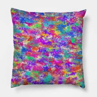 Colorful swirls Pillow