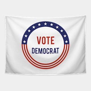 Vote Democrat Tapestry