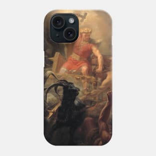 Tor's Fight with the Giants by Marten Eskil Winge Phone Case