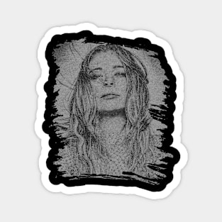 Leann rimes // Retro Poster Magnet