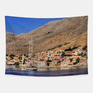 Halki from out on the bay Tapestry