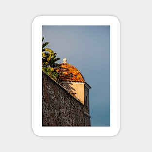 Atop the Walls of the Citadel, Villefranche-sur-Mer Magnet