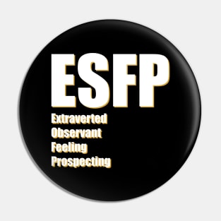 ESFP The Entertainer MBTI types 16B Myers Briggs personality Pin