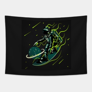 Space surfer astronaut Tapestry