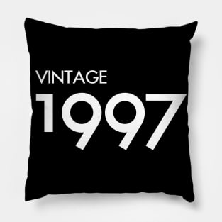 Vintage 1997 Gift 23rd Birthday Party Pillow