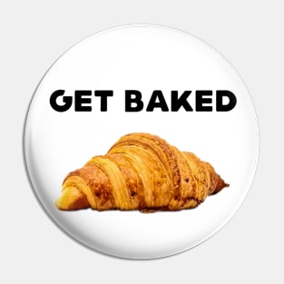 Get Baked Plain Croissant Image Pin