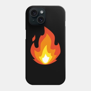 Fire Icon Illustration Flames Hot Phone Case