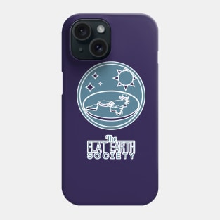 Flat Earth Society Phone Case