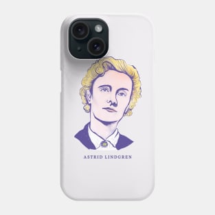 Astrid Lindgren Phone Case