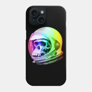 Space Chimp Skull Phone Case