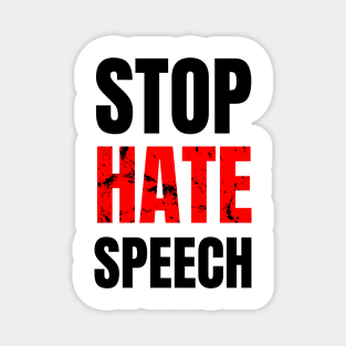 Stop Hate Speech Magnet