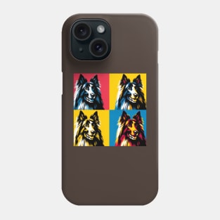 Belgian Tervuren Pop Art - Dog Lover Gifts Phone Case