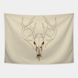 Deer Skull Tapestry
