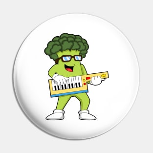 Vegan Broccoli at Music with Guitar Pin