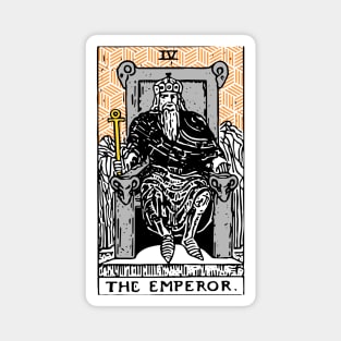 The Emperor - A Geometric Tarot Print Magnet