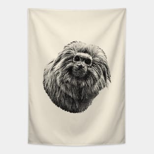 Golden lion tamarin Tapestry