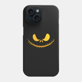 Halloween scary face devil evil eyes Phone Case