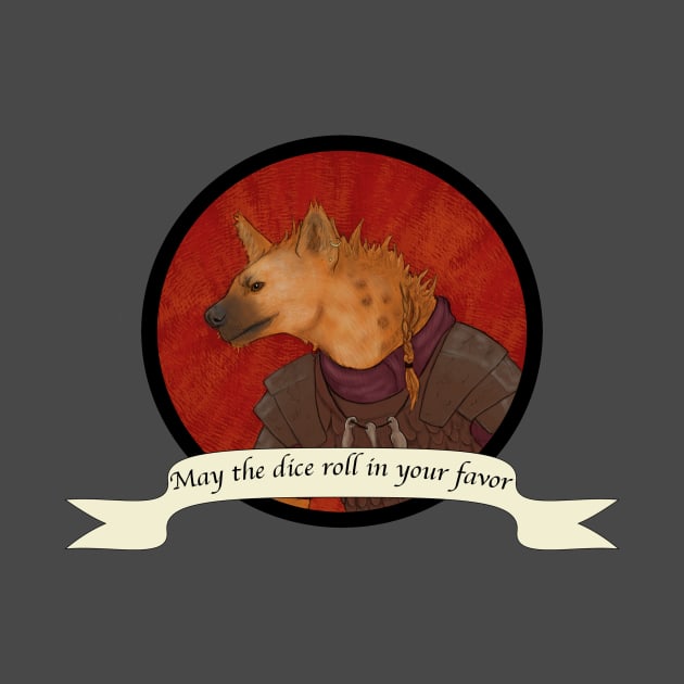 May The Dice Roll in Your Favor - Gnoll by b9paradox