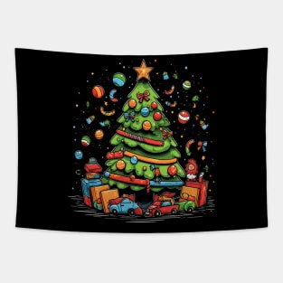 Playground Christmas Tapestry