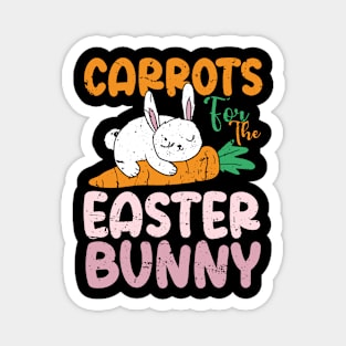 Carrots For The Easter Bunny Magnet