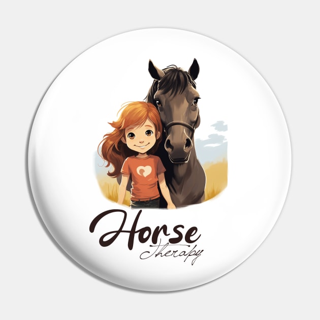 Happy Horse Pin by ArtRoute02
