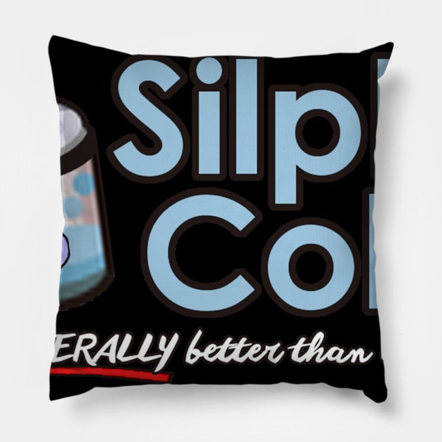 SILPH COLA Pillow by SuperNerdDaniel