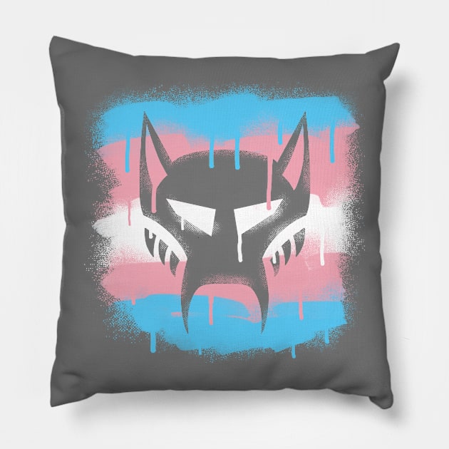 Transgender Maximal Pillow by candychameleon