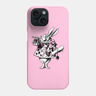 White Rabbit Alice In Wonderland Phone Case