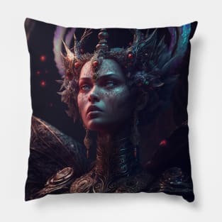 Queen Demonica of the Heavens Pillow