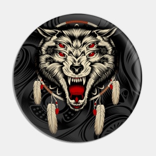 Lone Wolf Pin