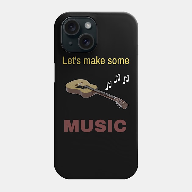 Let's make some music Phone Case by InspiredCreative