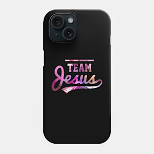 Christian Quote: Team Jesus Phone Case