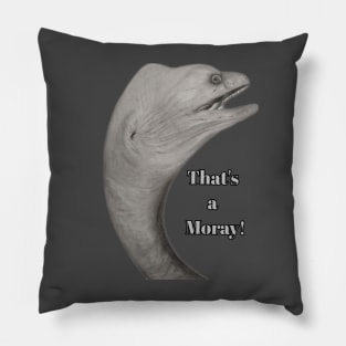 That's a Moray! Pillow