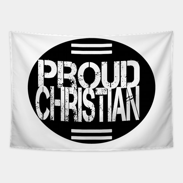 proud christian Tapestry by theshop