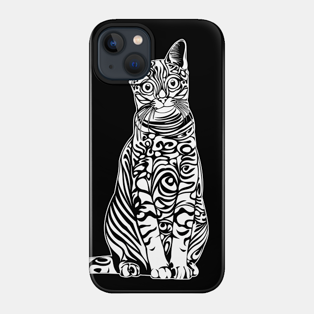 cat - Cat - Phone Case